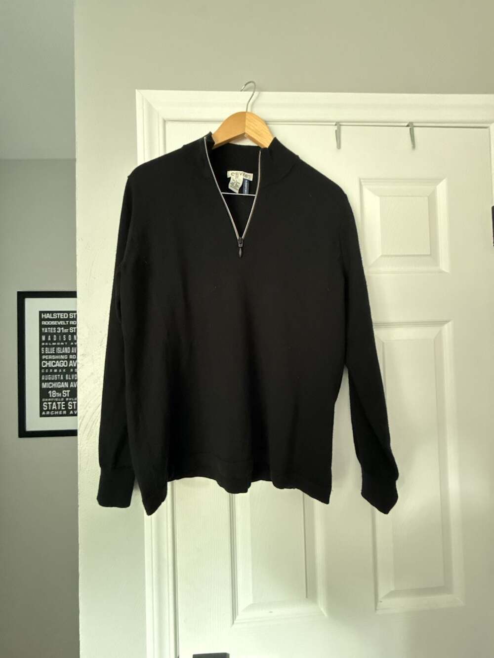 Orvis Passport Merino Wool Blend Quarter-Zip Sweater